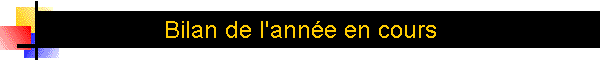 Bilan de cette anne